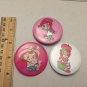 2023 Los Angeles Comic Con Booth 3 Strawberry Shortcake Buttons & Stickers