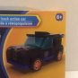 NEW Make It Blocks Pull Back Black Car - 72 pieces