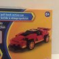 NEW Make It Blocks Pull Back Action Red Car - 75 pieces