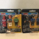 NEW Make It Blocks Superheroes & Police Force Figures  - 6 Figures