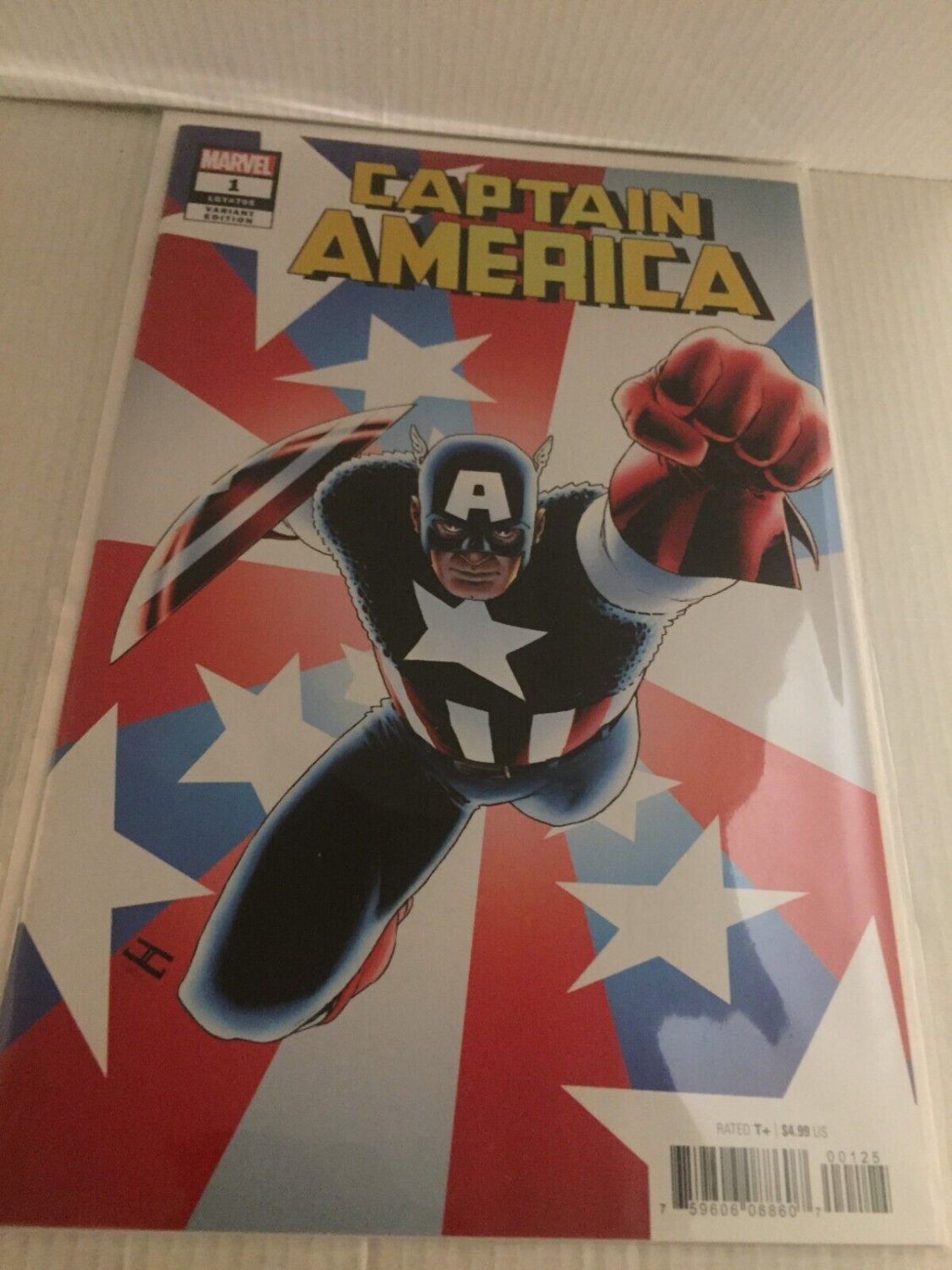 2018 Marvel Comics Captain America John Cassaday Variant #1