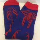 Marvel Spider-Man 2099 Blue Crew Socks Shoe Size 8-12