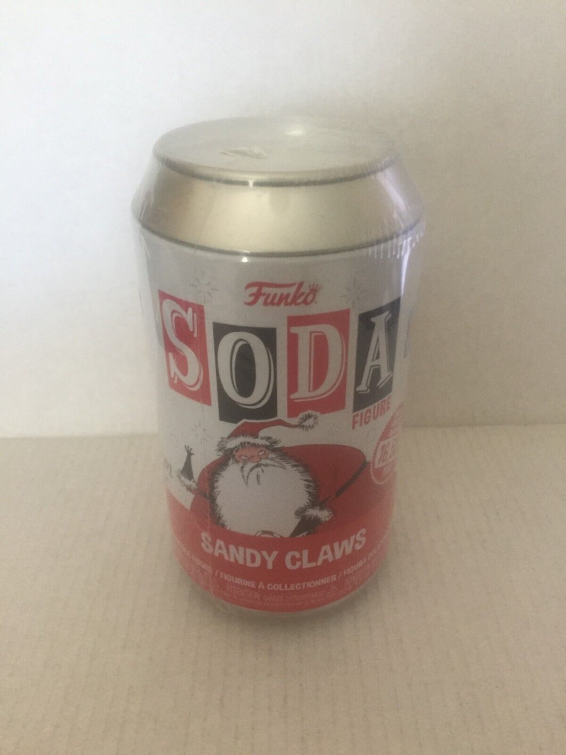 NEW 2023 NYCC Shared Disney Nightmare Before Christmas Santa Claws Funko Soda