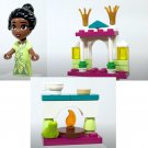 NEW Disney Lego Tiana Micro Doll Figure and Fireplace with Frog & Tiana's Palace