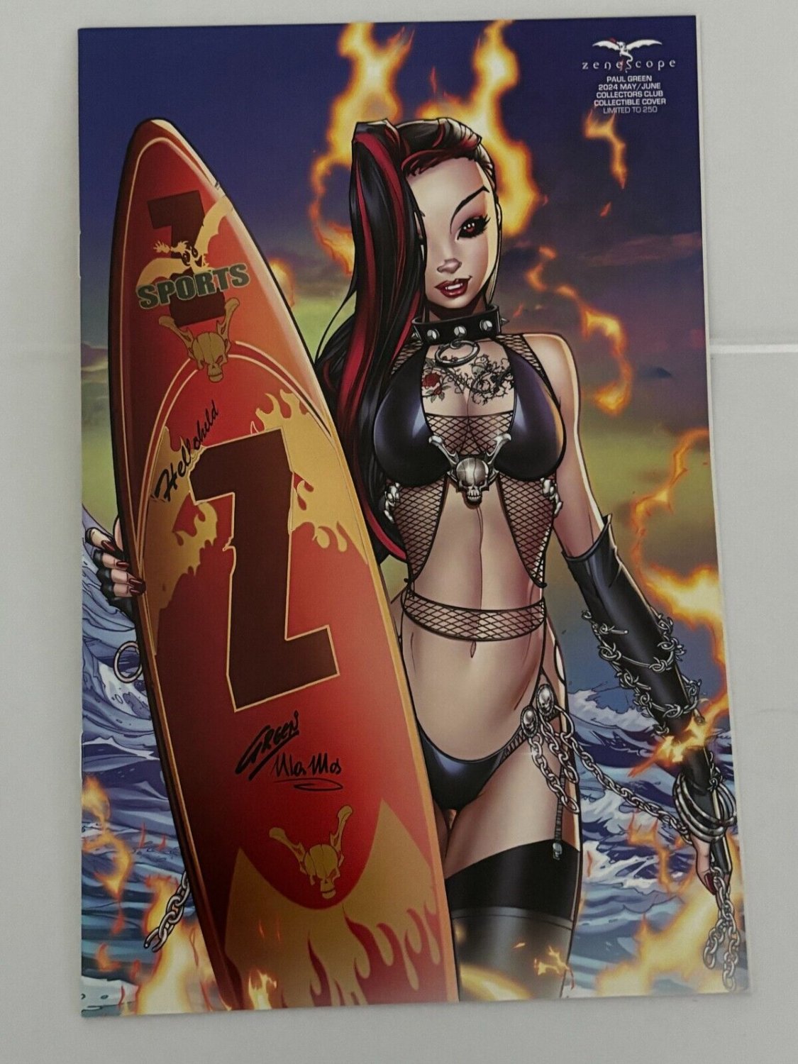 2024 Zenescope Comics Paul Green SDCC May/June Collectors Club Collectible Cover