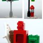 NEW Marvel Lego Spider-Man City Traffic Light, Street Sign & Newspaper Dispenser