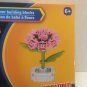 NEW Make It Blocks Pink Round Flower Building Blocks - 109 pieces