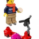 NEW Official Lego Holiday Ice Skater Minifigure & Skooter Mini set
