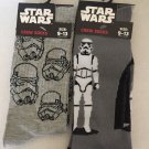 NEW Star Wars STormtroopers Crew Socks, Size 9-13