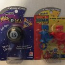 NEW Mattel Micro Toys - Magic 8 Ball & Rock'Em Sock'Em Robots