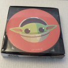 NEW New Star Wars Mandalorian Grogu 4'' 4PK Coasters