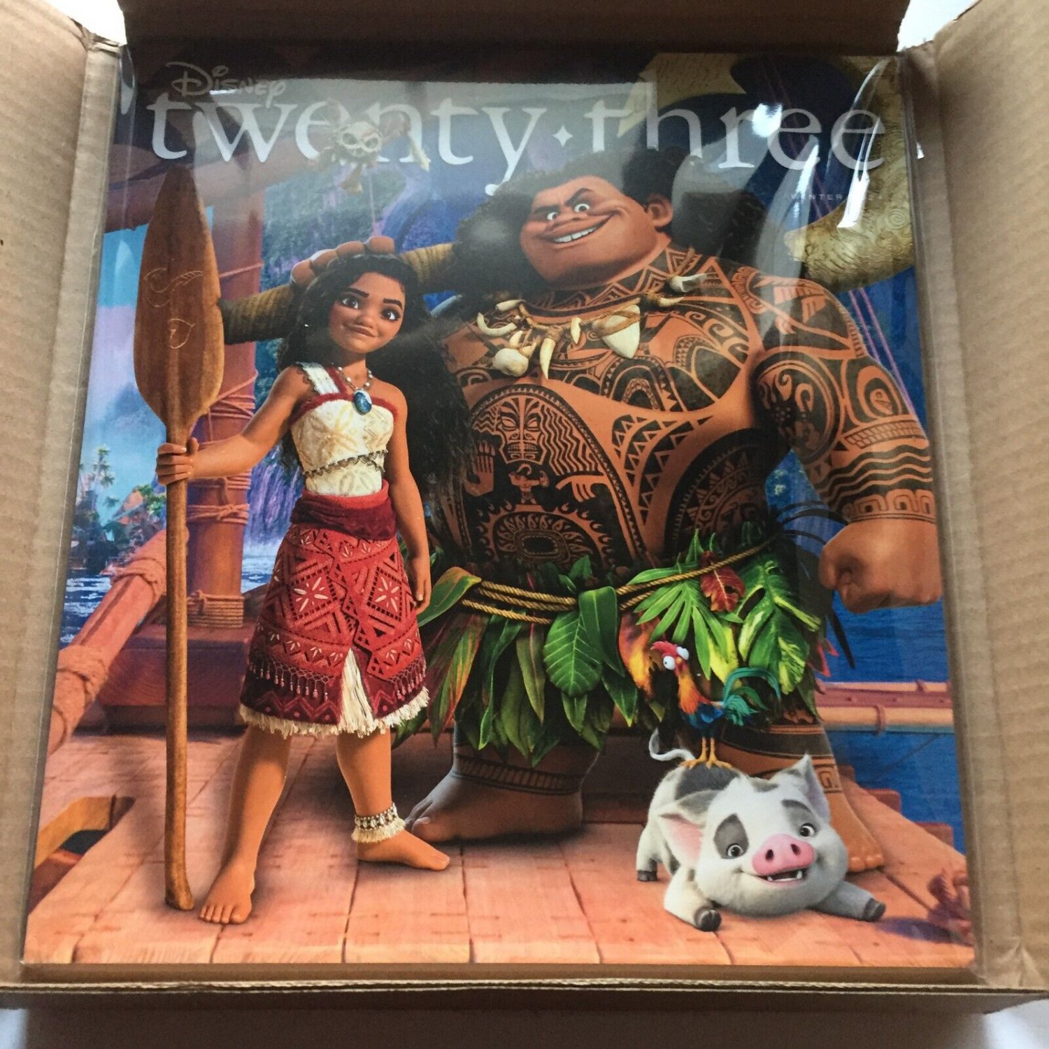 NEW Disney Winter 2024 D23 Member Issue - Moana 2 & Mufasa Cover