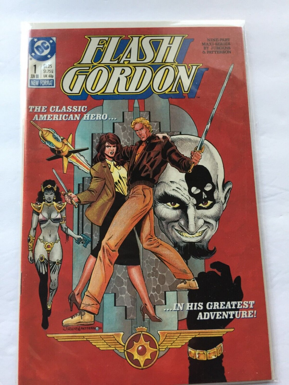 1988 DC Comics Flash Gordon in Hist Greatest Adventure #1