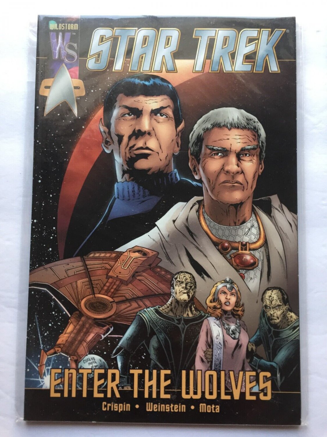 2001 Wildstorm Comics Star Trek Enter the Wolves #1