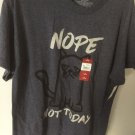 NEW Not Today Cat Men's Medium (38/40) T-Shirt