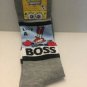 NEW Nickelodeon Stimpy Space Cadet & Mr. Krabs Like a Boss Crew Socks Size 10-13