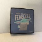 "NEW New Star Wars Mandalorian Grogu 4'' 4PK Square Coasters
