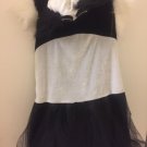 Preowned Panda Hoodie Dress Costume - Girls Size Large