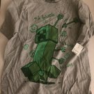 New Mine Craft Creeper Boys Medium T-Shirt