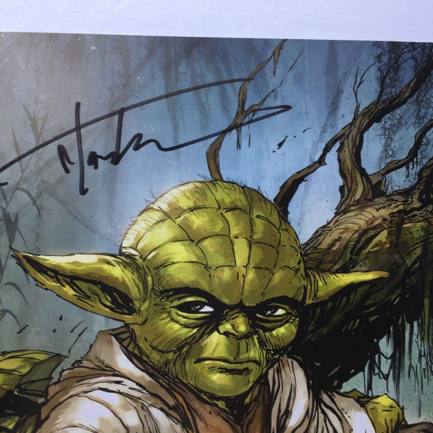 2022 Marvel Comics Star Wars Crimson Reign Tyler Kirkham Yoda Virgin Variant #3