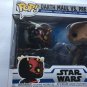 NEW Star Wars Darth Maul vs. Pre Vizsla 2 Pack Funko Pop Figures
