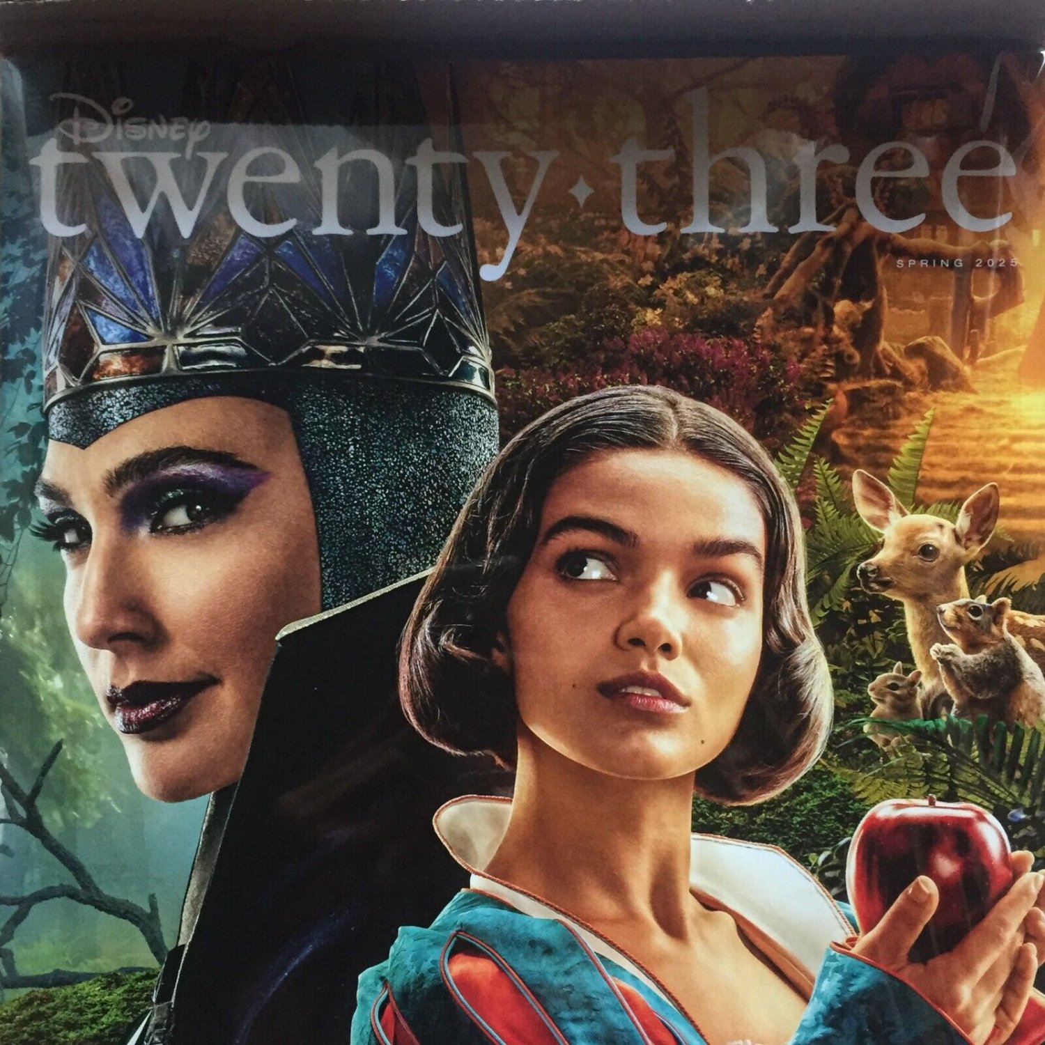 NEW Disney Spring 2025 D23 Member Issue - Snow White  & Captain America Cover