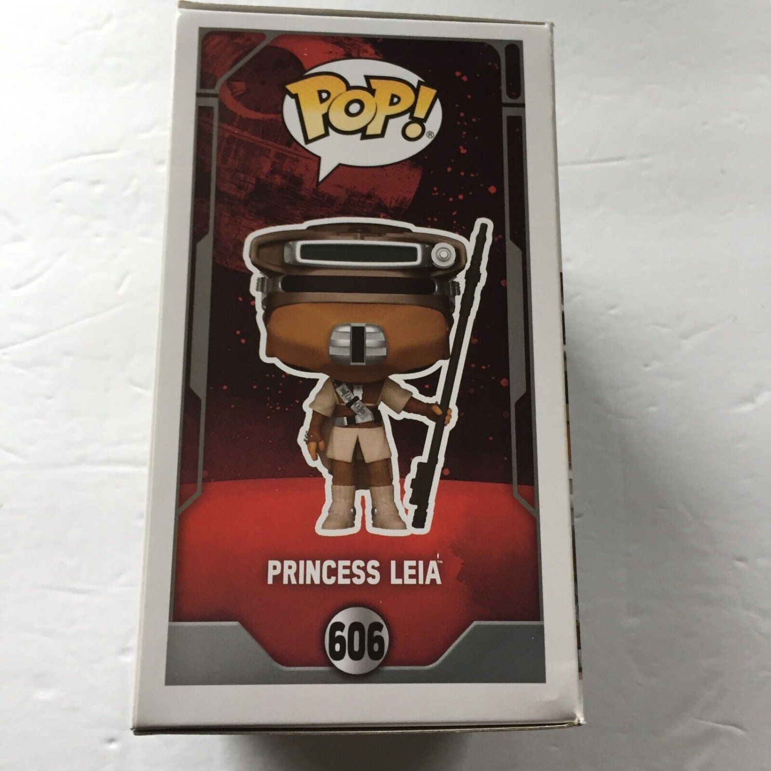 NEW Star Wars Bounty Hunter Princess Leia Funko Pop Figure #606