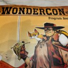 2025 Wondercon Comic Convention Program - Zorro Cover