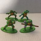 TMNT Raphael Leonardo Michelangelo Donatello 1.5'' Metal Figures