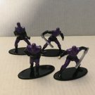 TMNT 4 Foot Soldiers 1.5'' Metal Figures