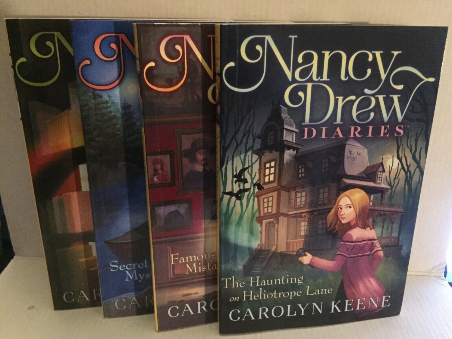 NEW Nancy Drew Diaries 4 Book Paperback Set