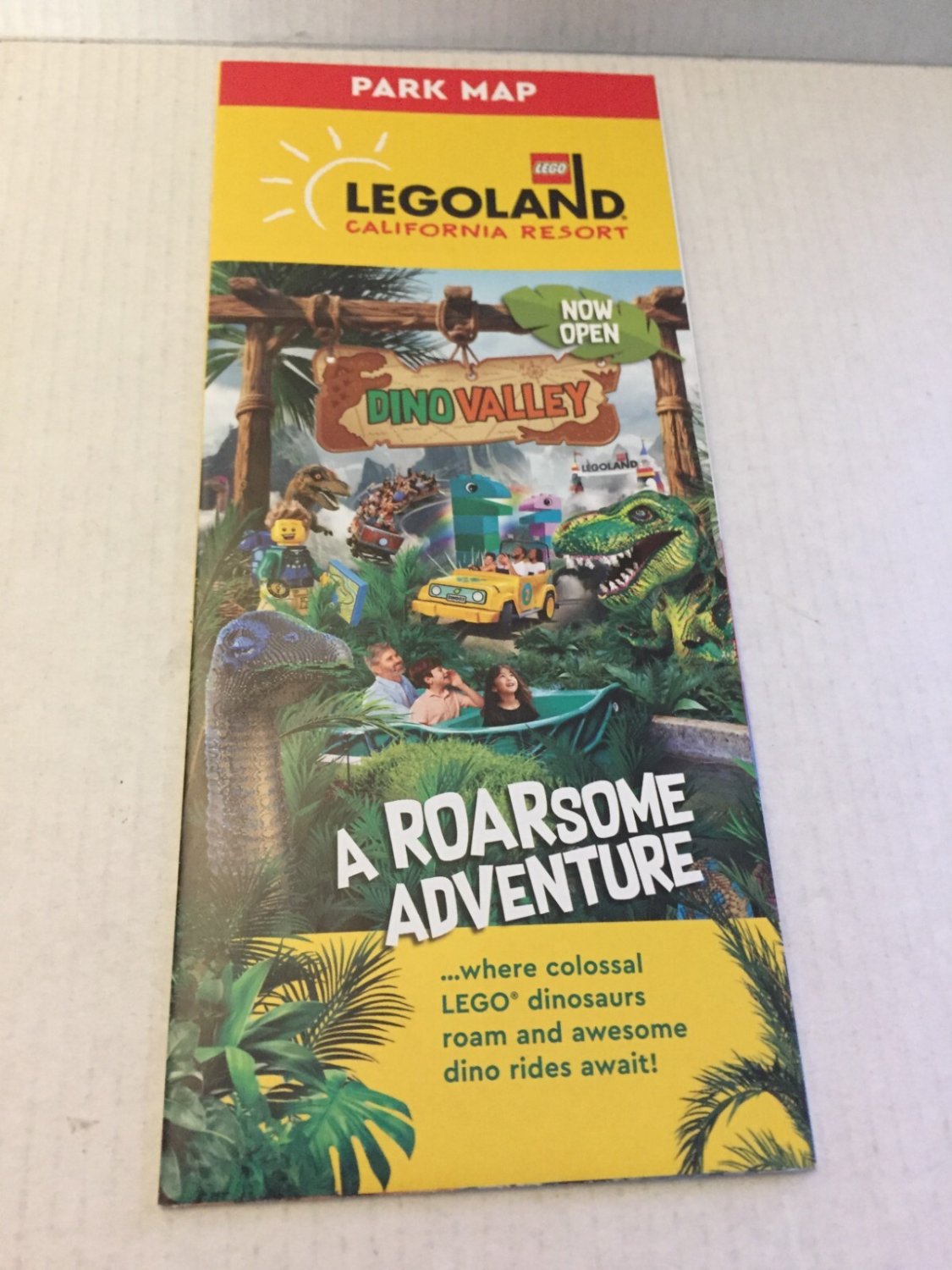 Lego Land Foldout Park Map