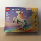 NEW Lego Creator Magical Unicorn 3 in 1 Set #31140 - 145 Pieces NEW Lego Creator Magical Unicorn 3 in 1 Set #31140 - 145 Pieces