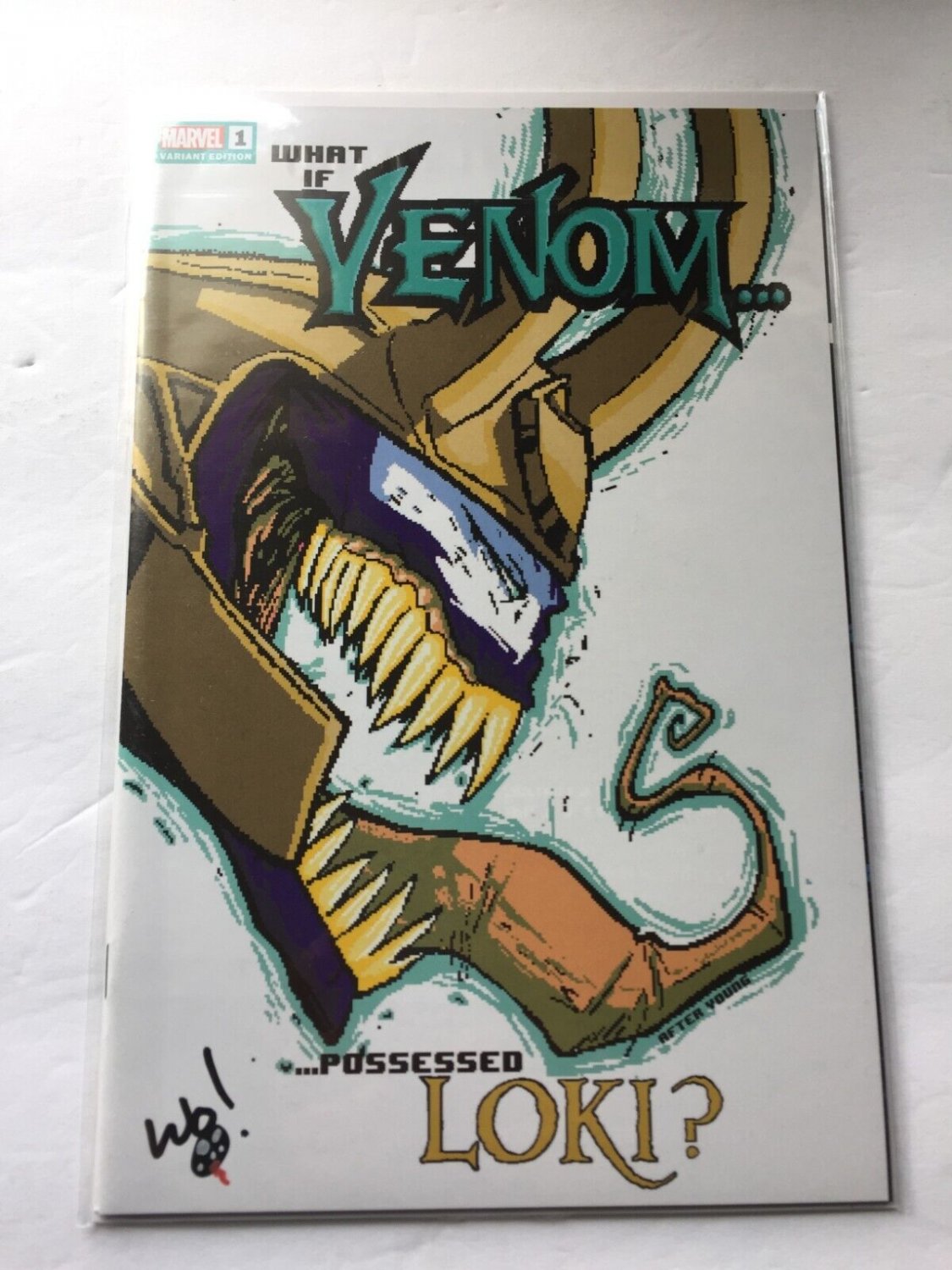 2024 Marvel Comics What If&acirc;�&brvbar;?  Venom Matthew Waite Variant #1 Signed