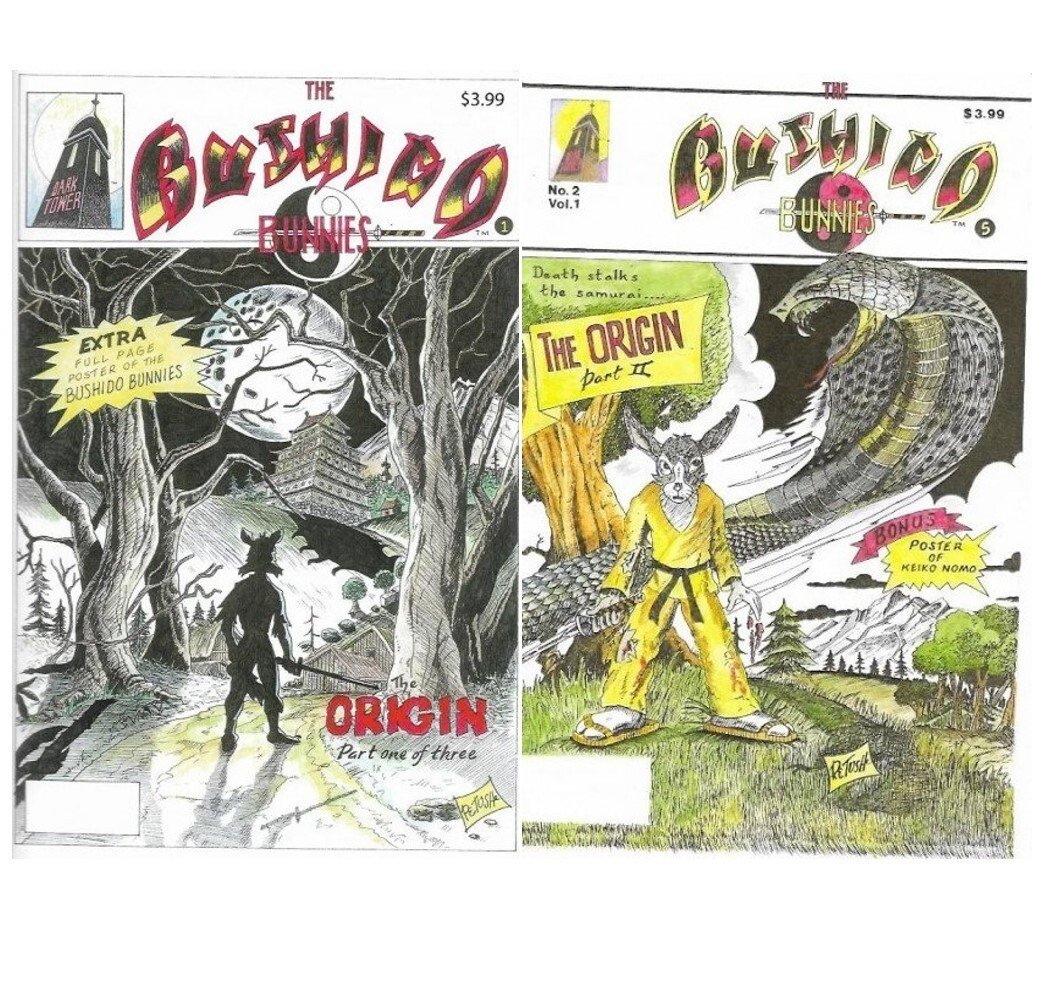 Dark Tower Comics Bushid0 Bunnies Origins #1 & #2