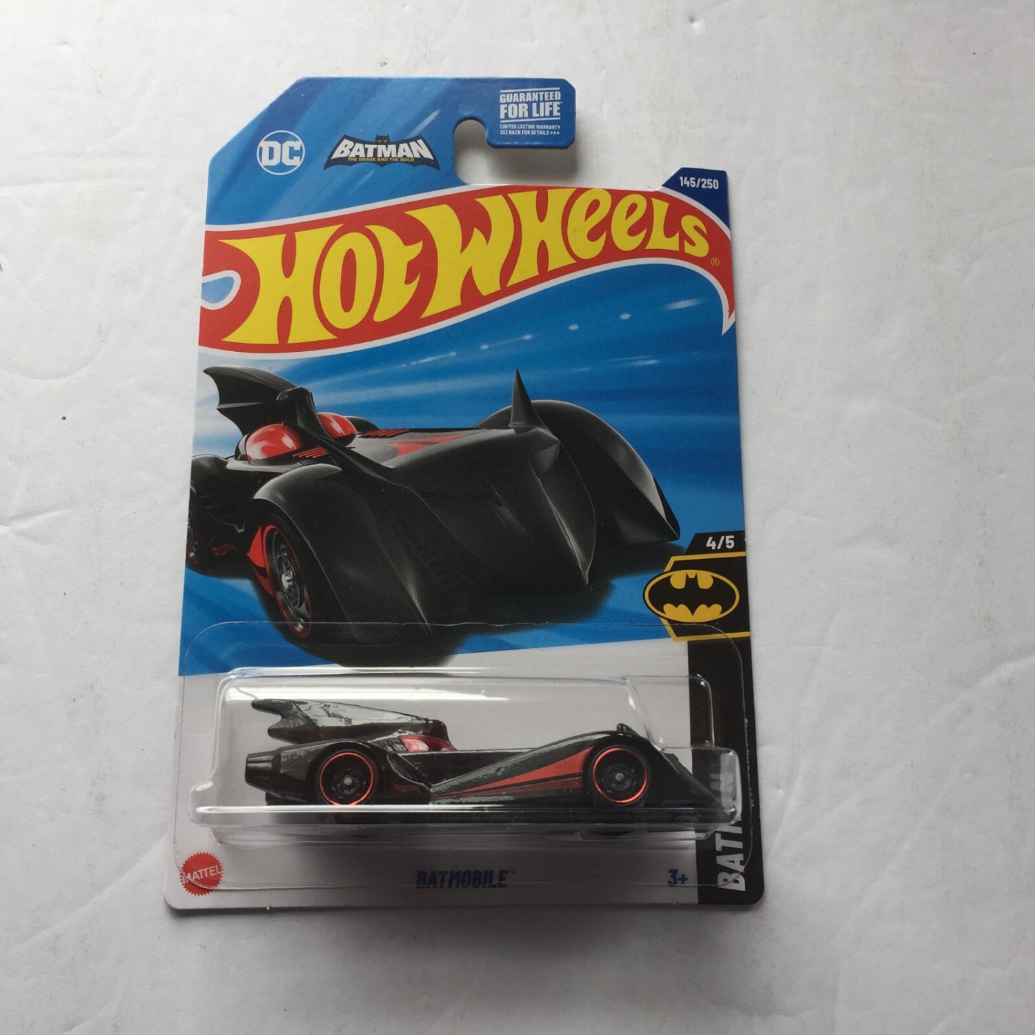 NEW DC Batman The Brave & The Bold Batmobile Hotwheels 4/5