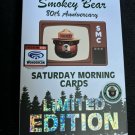 NEW 2025 Wondercon Exclusive  Smokey the Bear Saturday Morning Cards