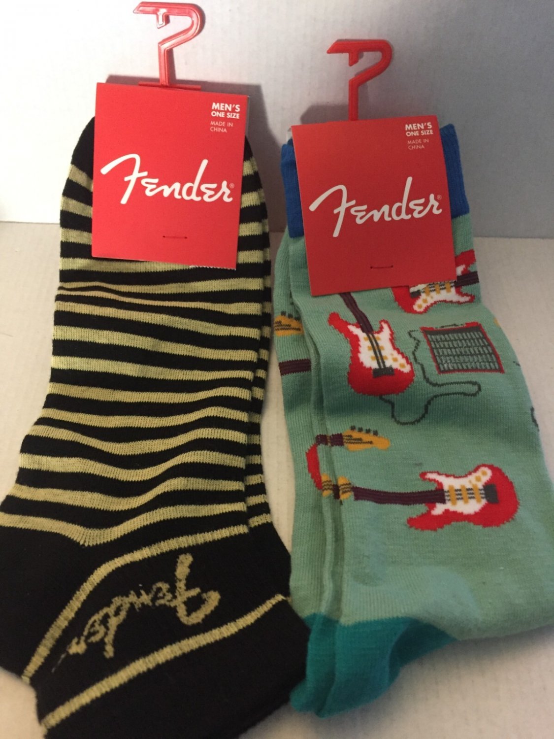 NEW Fender Socks Size 7-12