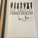 1989-90 Los Angeles Chamber Orchestra 8.5'' Program Signed by Iona Brown
