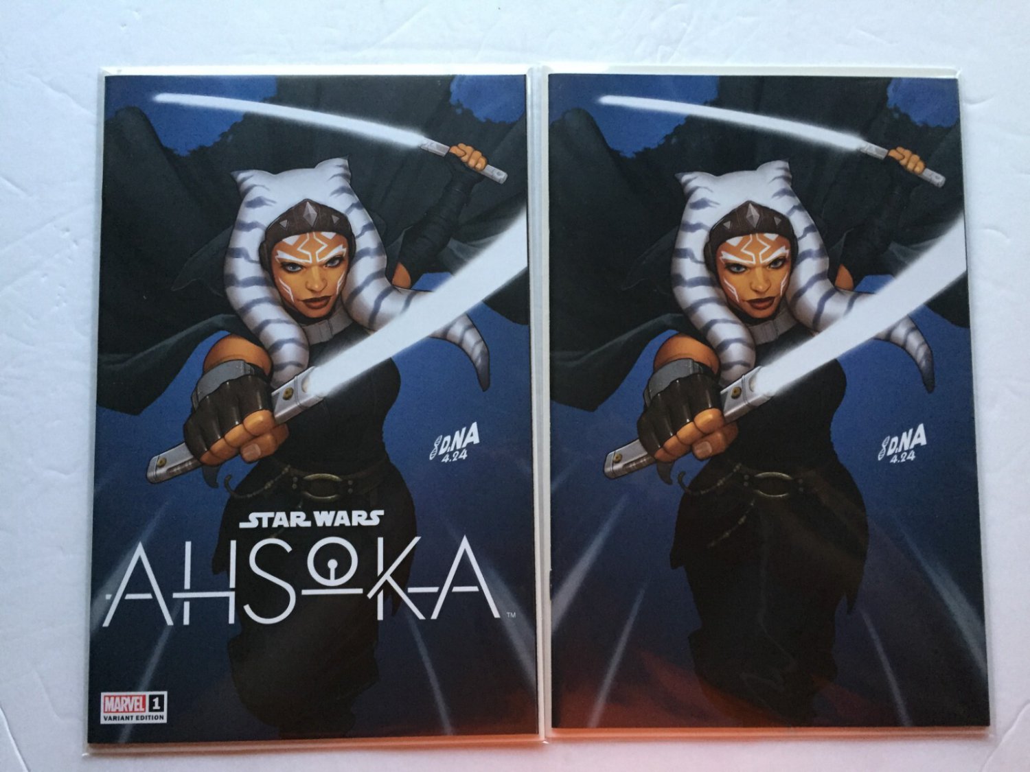 2024 Marvel Comics Star Wars Ahsoka David Nakayama Variant & Virgin Variant #1
