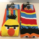 NEW Sesame Street Bert & Ernie Unisex Crew Socks Shoe Size 6-12