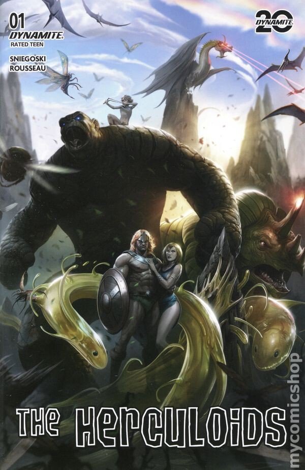 2025 Dynamite Comics The Herculoids Foil Variant #1"