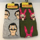 NEW Bob's Burgers Unisex Crew Socks Shoe Size 6-12