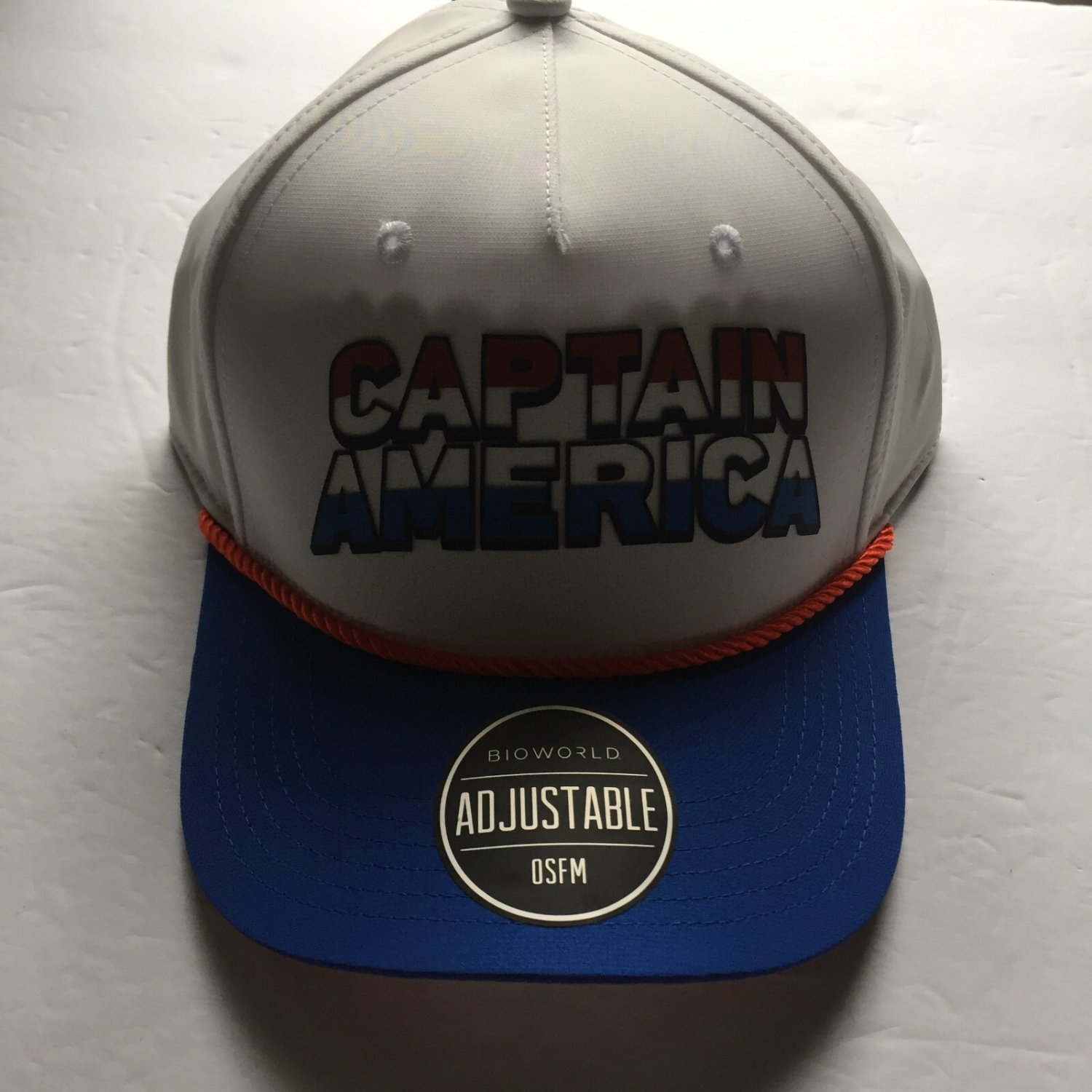 NEW Sam Wilson Captain America Adjustable Snapback Cap