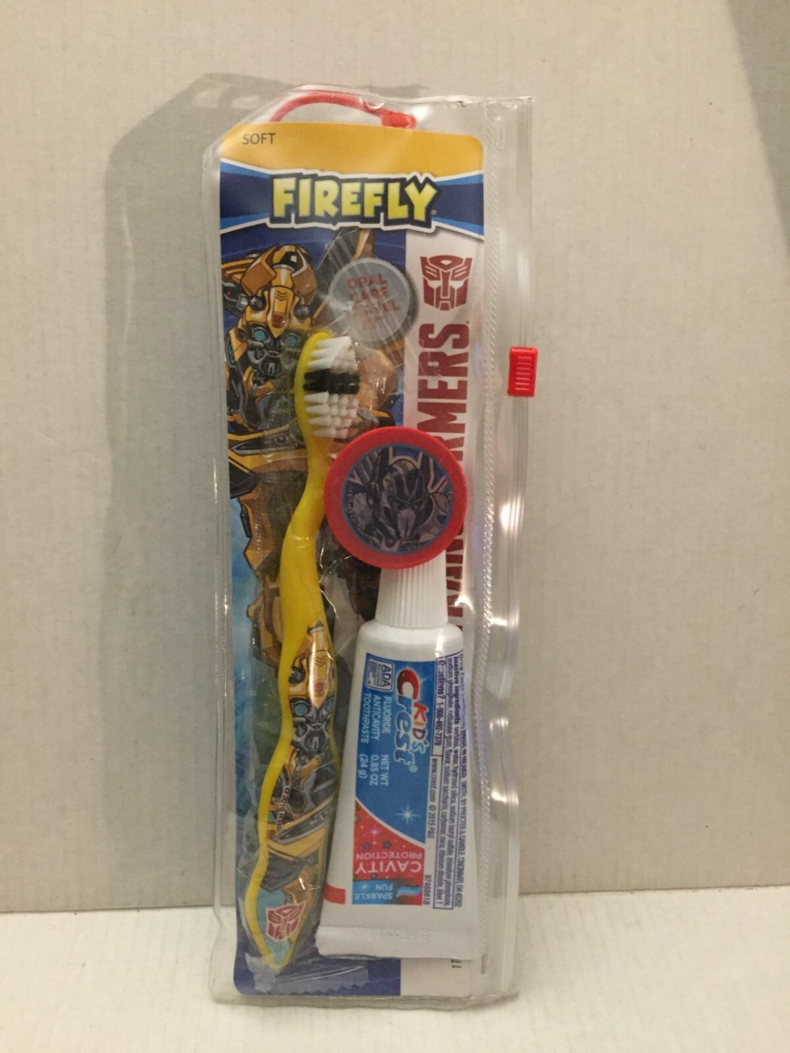 NEW Transformers Oral Travel Kit - Soft Toothbrush