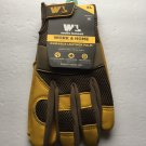 NEW Wells Lamont Men's Cowhide Durable Hybrid Leather XL Work Glove NEW Wells Lamont Men's Cowhide Durable Hybrid Leather XL Work Glove