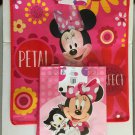 New Disney Minnie Mouse 13'' x 12'' x 6'' Reusable Tote Bag & 2 Small 9'' x 7'' New Disney Minnie Mouse 13'' x 12'' x 6'' Reusable Tote Bag & 2 Small 9'' x 7''