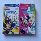 NEW Disney Mickey & Minnie Numbers & Counting Cards - 72 Cards