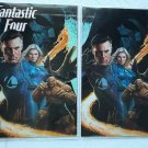 2025 San Diego Comic Con Marvel Fantastic Four Adi Granov Signed Variant Set #1