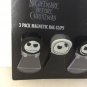 NEW Disney Nightmare Before Christmas 3 Pack Magnetic Bag Clips